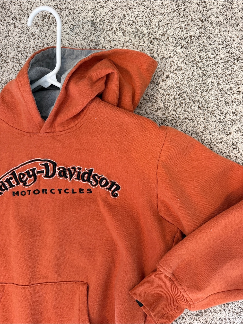 Harley-Davidson Youth 12/14 Black Graphic Sweatshirt